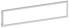 Empire Barrier Screen Assembly Replacement for 60 Inch Boulevard Fireplaces - 40311