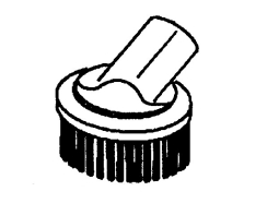 AW Perkins Round Brush for RoVac Vacuums