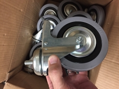 AW Perkins Locking Casters for Vacuum Trolleys