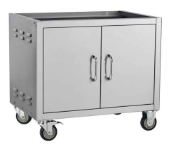 Bull Outdoors Pedestal Cart for 30 Inch Grills