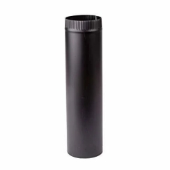 SHTFandGO 4 Inch Diameter Stove Pipe - 2 Foot Length