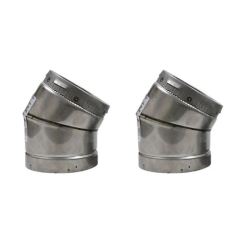 Empire 30 Degree Elbow Kit for 36 and 44 Inch Blackburn Fireboxes