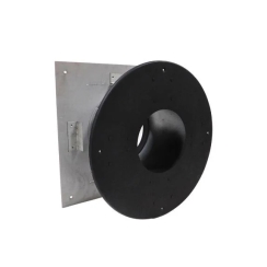 Selkirk 4 Inch Diameter HT Stainless Steel All Fuel Chimney Wall Radiation Shield