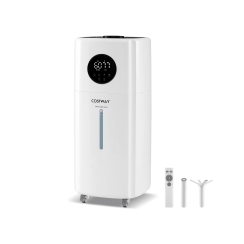 Costway 25 Inch 5.5 Gallon Portable Humidifier with Nozzles