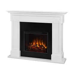 Real Flame 55 Inch Thayer Electric Fireplace with Mantel