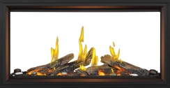 Napoleon 50 Inch See Through Tall Linear Vector Direct Vent Electronic Ignition Gas Fireplace