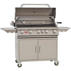 Bull Outdoors 38 Inch Brahma Stainless Steel Gas Grill with Cart