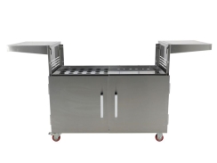 Whistler Grills Stainless Steel Double Door Cart for 5 Burner Grills