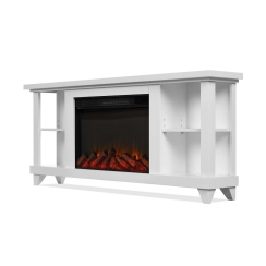 Real Flame 58 Inch Penrose Slim Electric Fireplace TV Stand