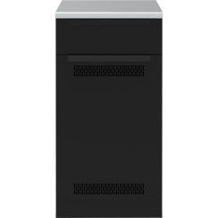 Broil King Black Propane Tank Cabinet for Baron Modular Series Grill Islands