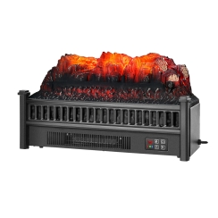 Costway 23 Inch 1400W Electric Fireplace Log Heater