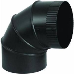 SHTFandGO 4 Inch Stove Pipe Elbow