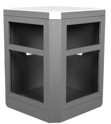 Whistler Grills White and Grey 90 Degree Corner Cabinet