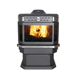 US Stove 25 Inch Ashley AP5660 Bay Front Pellet Stove