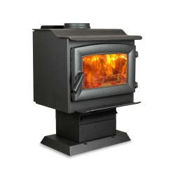 US Stove 23 Inch Ashley AW1120E Pedestal Wood Burning Stove