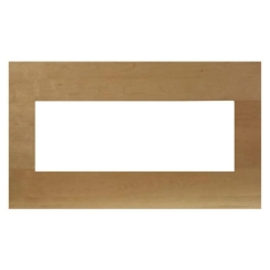 Amantii Natural Birch Mantel Surround for the BI-40-XTRASLIM Electric Fireplace