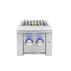 American Made Grills Double Side Gas Burner for Alturi Built-In Grills