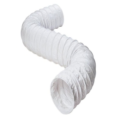Americool 25 Foot White Flex Duct for 5 to 7.5 Ton Portable Air Conditioners