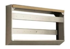 Vent-A-Hood 36 Inch Stainless Steel BBQ Extension Kit for Magic Lung Hoods