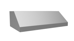 Vent-A-Hood 40 Inch Stainless Steel Wall Mount Liner Insert for Magic Lung Vent Hoods