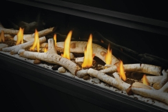 Napoleon 62 Inch High Definition Birch Log Set for Select Fireplaces