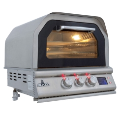 Blaze Grills LTE+ 26 Inch Built-In Gas Outdoor Pizza Oven