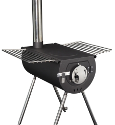 US Stove Company 14 Inch Caribou Backpacker Small Camp Wood Stove