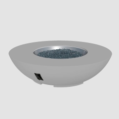 Outdoor Greatroom Company 60 Inch Cove Gas Fire Pit Bowl - Electronic Ignition
