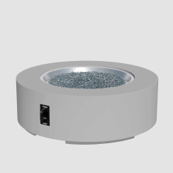 Outdoor Greatroom Company 48 Inch Round Cove Gas Fire Pit - Electronic Ignition