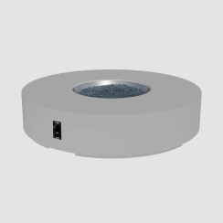 Outdoor Greatroom Company 72 Inch Round Cove Gas Fire Pit - Electronic Ignition
