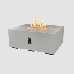 Outdoor Greatroom 48 Inch Cove Linear Gas Fire Pit with Tank Door - Electronic Ignition