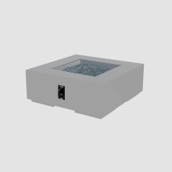 Outdoor Greatroom Company 42 Inch Square Cove Gas Fire Pit - Electronic Ignition
