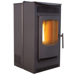 Castle 18 Inch Serenity Pellet Stove with 40 Pound Hopper