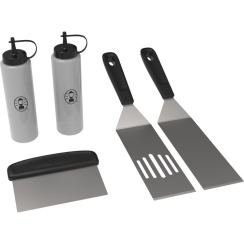 Coleman 5 Piece Cookout Flat Top Grill Tool Kit