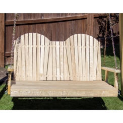 Creekvine Designs 60 Inch Treated Pine Adironback Swingbed