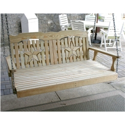 Creekvine Designs 60 Inch Treated Pine Starback Swingbed