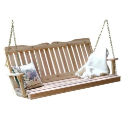 Creekvine Designs 6 Foot Cedar Countryside Porch Swing