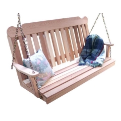 Creekvine Designs 6 Foot Cedar Classic Porch Swing