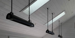 Solaira 48 Inch Ceiling Suspension Brackets for Aura Shadow Heaters