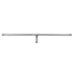 Dagan 72 Inch Stainless Steel Natural Gas T-Burner