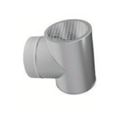 DuraVent 6 Inch FasNSeal Termination Tee