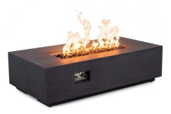 Flame Havens 68 x 30 Inch Rectangle GFRC Gas Fire Pit