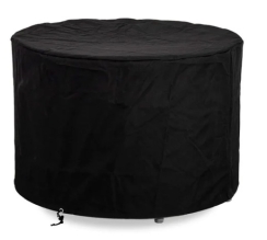 Flame Havens 36 Inch Round Fabric Cover for Refuge Fire Pits - 24 Inch Height