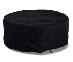 Flame Havens 43 Inch Round Fabric Cover for Refuge Fire Pitss - 15 Inch Height