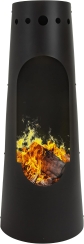 Sunnydaze 50 Inch Santa Fe Steel Rustic Chiminea