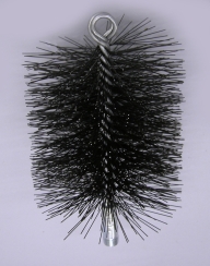 AW Perkins 8 Inch Round Standard Threaded Brush