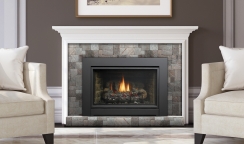 Kingsman 24 Inch IDV24 Direct Vent Natural Gas Fireplace Insert