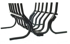 Grate Wall of Fire 26 Inch See-Thru M-6 Fireplace Grate