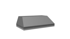 Vent-A-Hood 40 Inch Stainless Steel M-Series Wall Mount Liner Insert