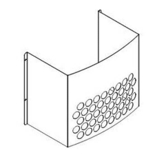 Majestic Heat Shield for Low Profile Power Vent